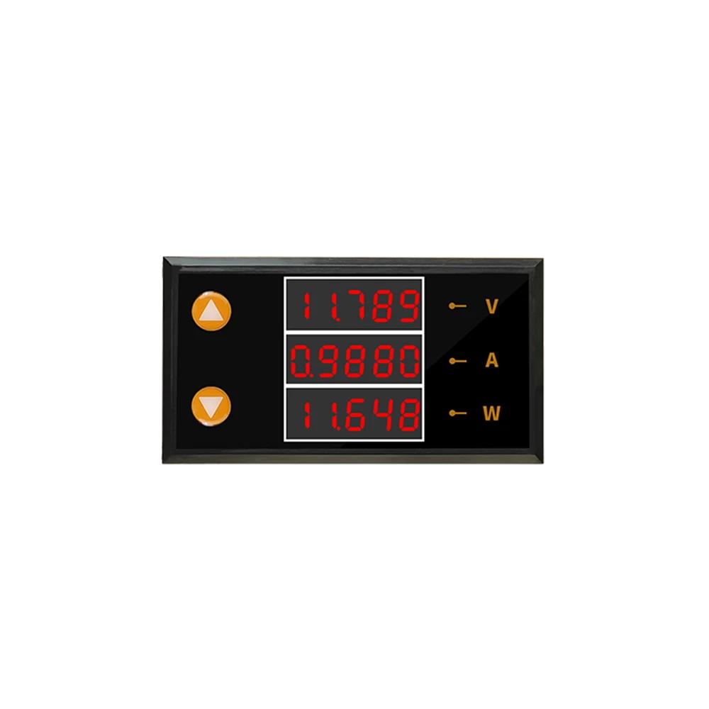 DC 0-200V 10A LCD ampèremètre de tension numérique testeur de compteur de puissance voltmètre de voi