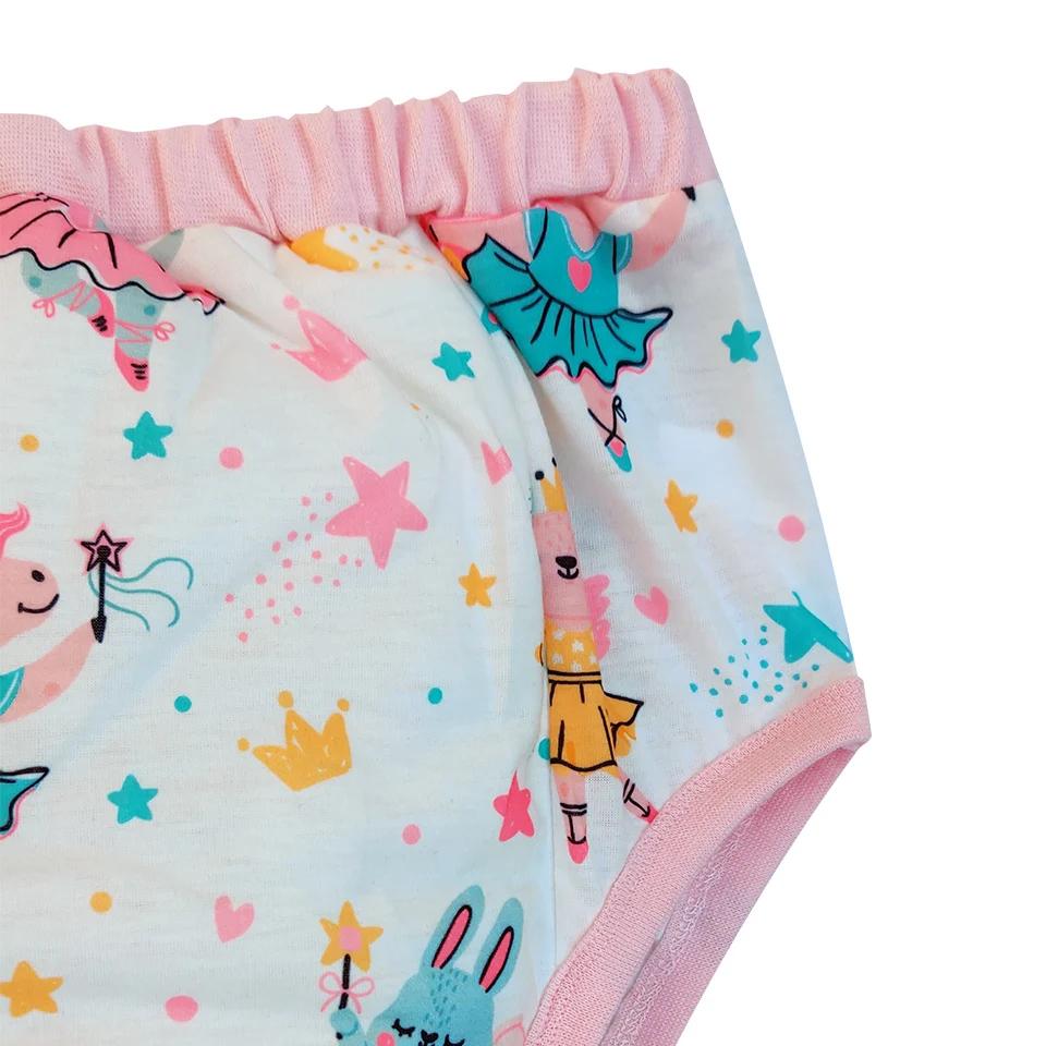 Culottes entraînement pot réutilisables adulte bébé - Couches lavables imperméables DDLG rose lapin