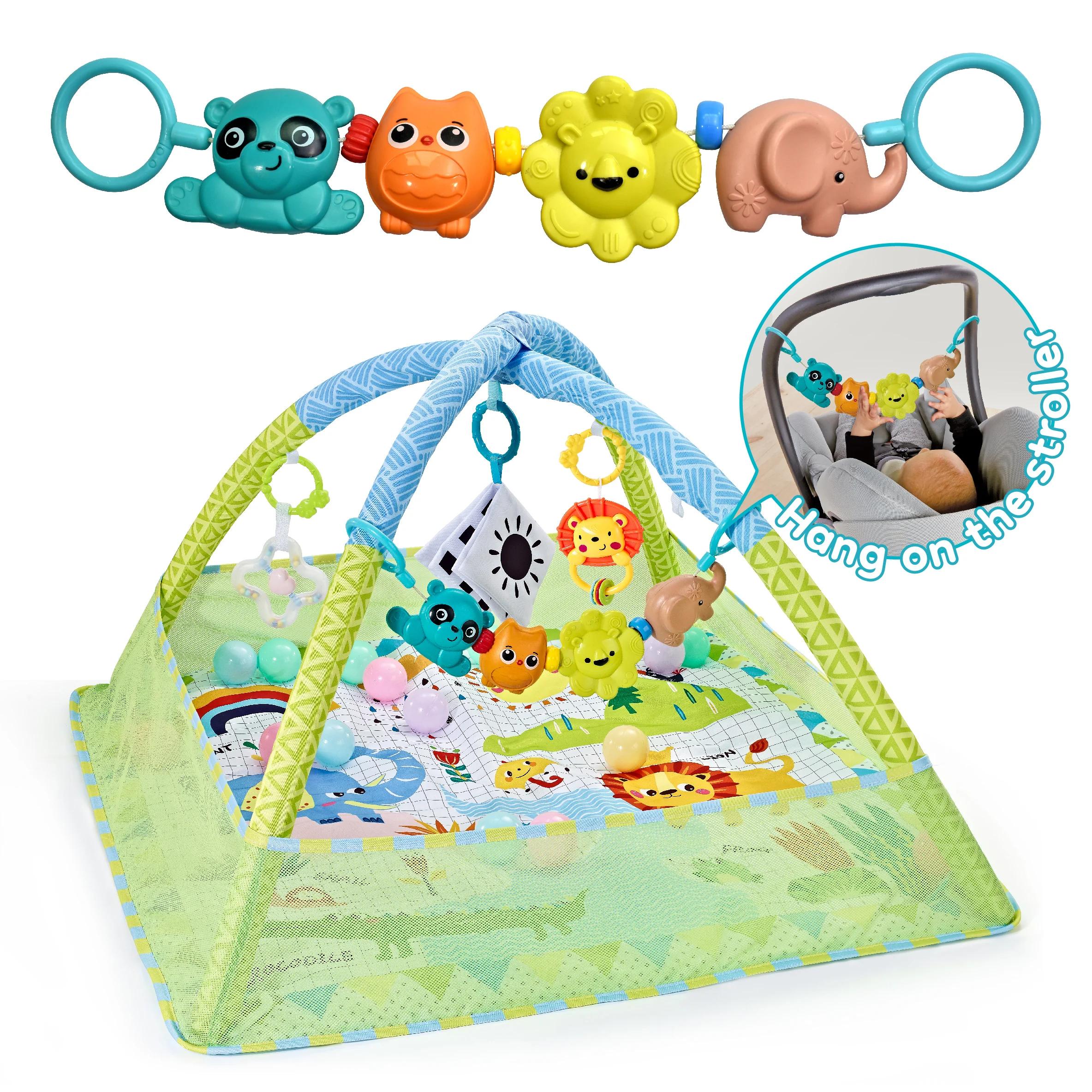 Cadre de Fitness multifonctionnel pour bébé, tapis de jeu pour bébé, couverture de jeu rampant, supp