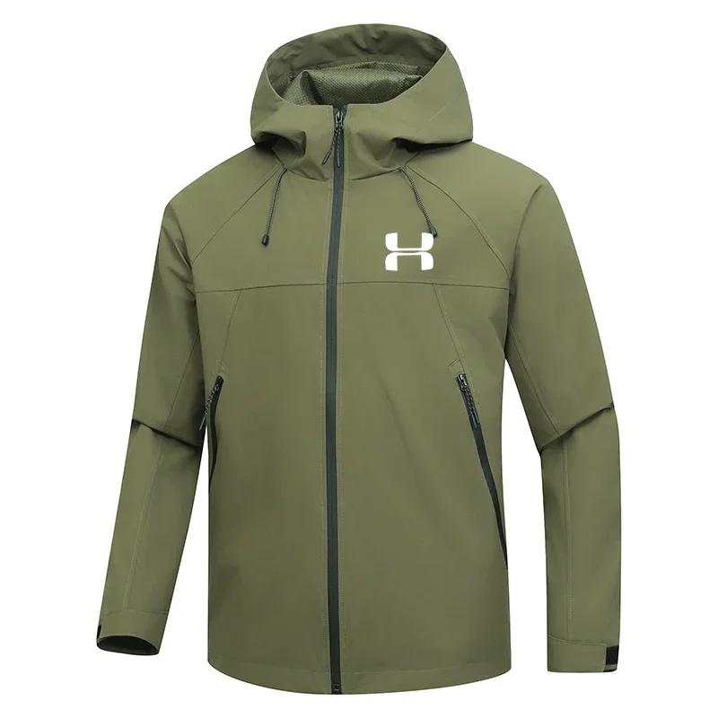 Veste d'automne et d'hiver pour hommes, veste imperméable et coupe-vent pour voyage en plein air, go