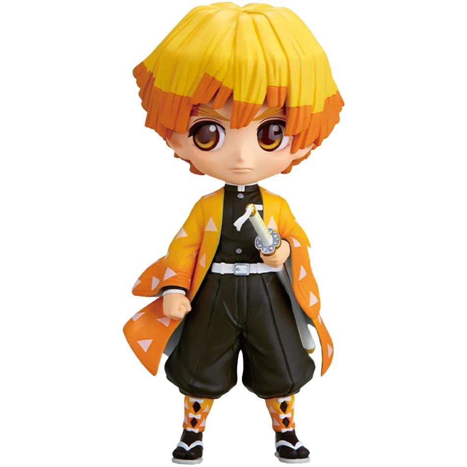 Figurine de tueur de démons de 15cm, jouet Nezuko Tanjirou Zenitsu Inosuke Kyoujurou Shinobu Giyuu Q