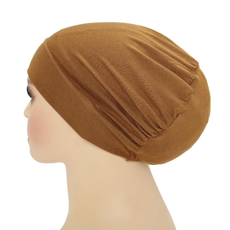 Bandeau Modal Hijab écharpe sous-capuchon Abaya Hijabs pour femme musulman Abayas Jersey Turbans Tur