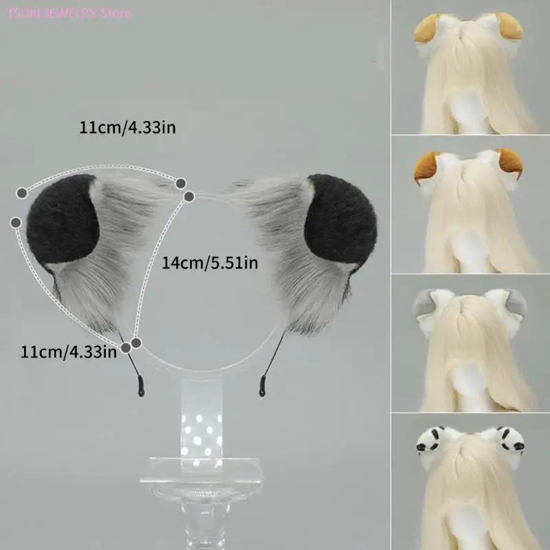 Bandeau en peluche pour chien, accessoires Animen, bandeaux de Costume à la mode, ornement de cheveu