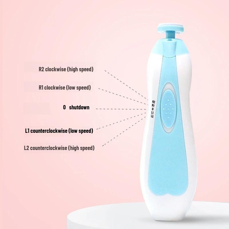 Coupe-ongles électrique multifonctionnel pour bébé, ensemble d'outils de manucure, coupe-ongles pour