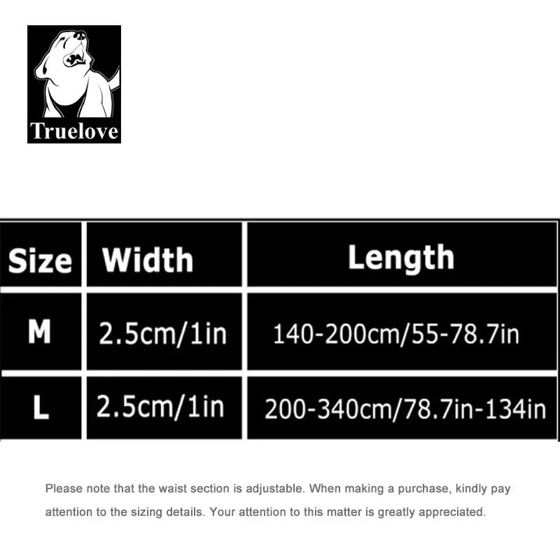 Truelove – laisse élastique pour animaux de compagnie, mains libres, pour chiens de taille moyenne e