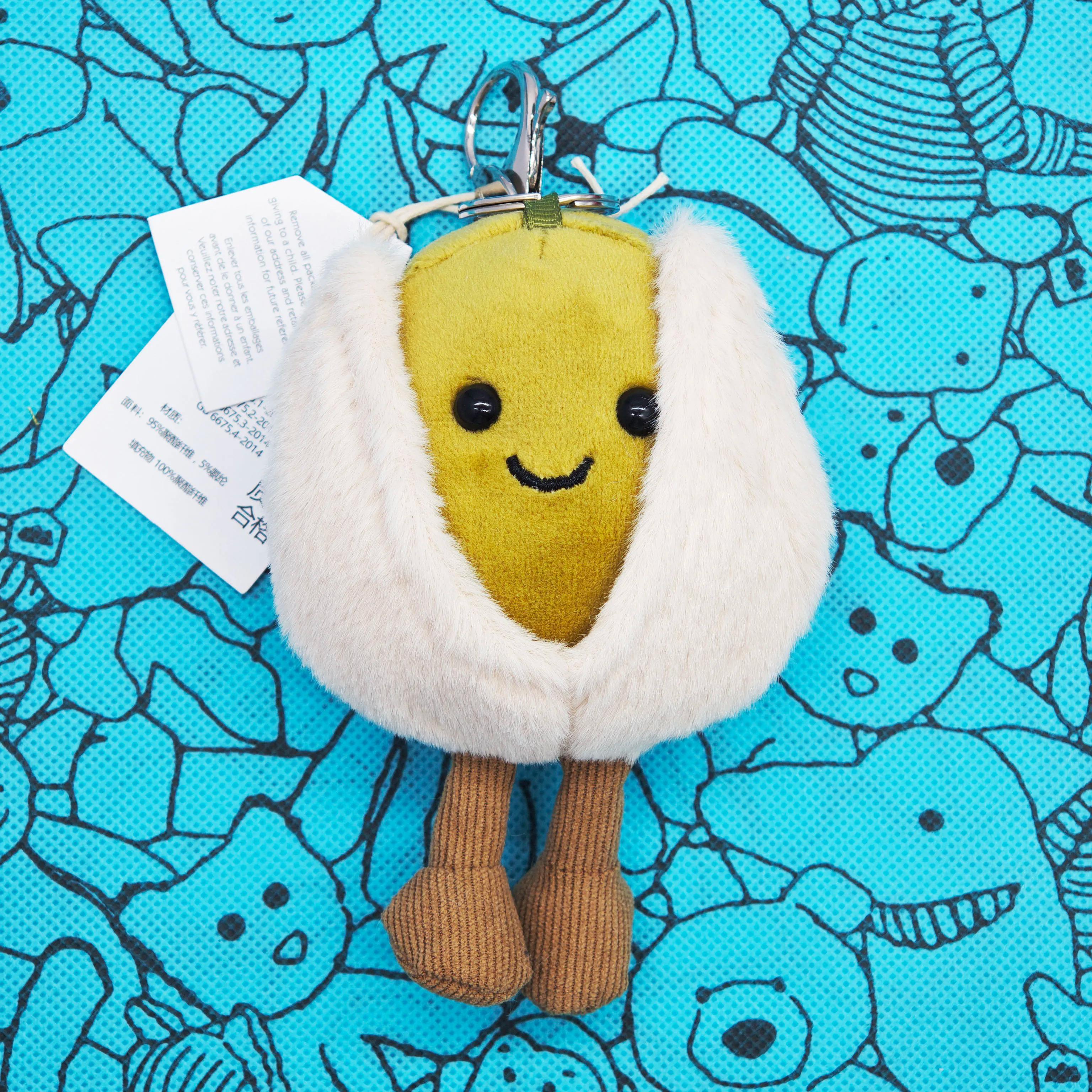 Nouveauté 2026 JC Fun Bestseller – Pendentif en peluche fruit – Raisin, Avocat, Poire, Fruit du drag