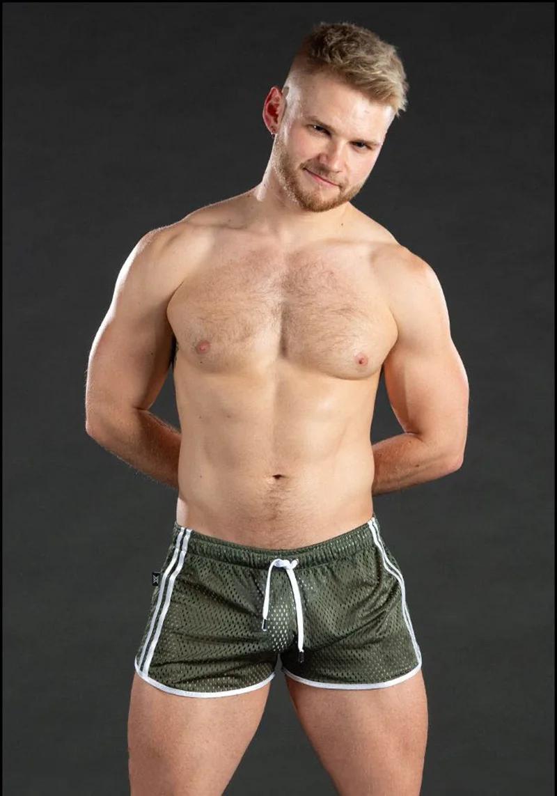 Pantalon de survêtement pour hommes, trou sec, respirant, sexy, plage, extérieur, décontracté, trois