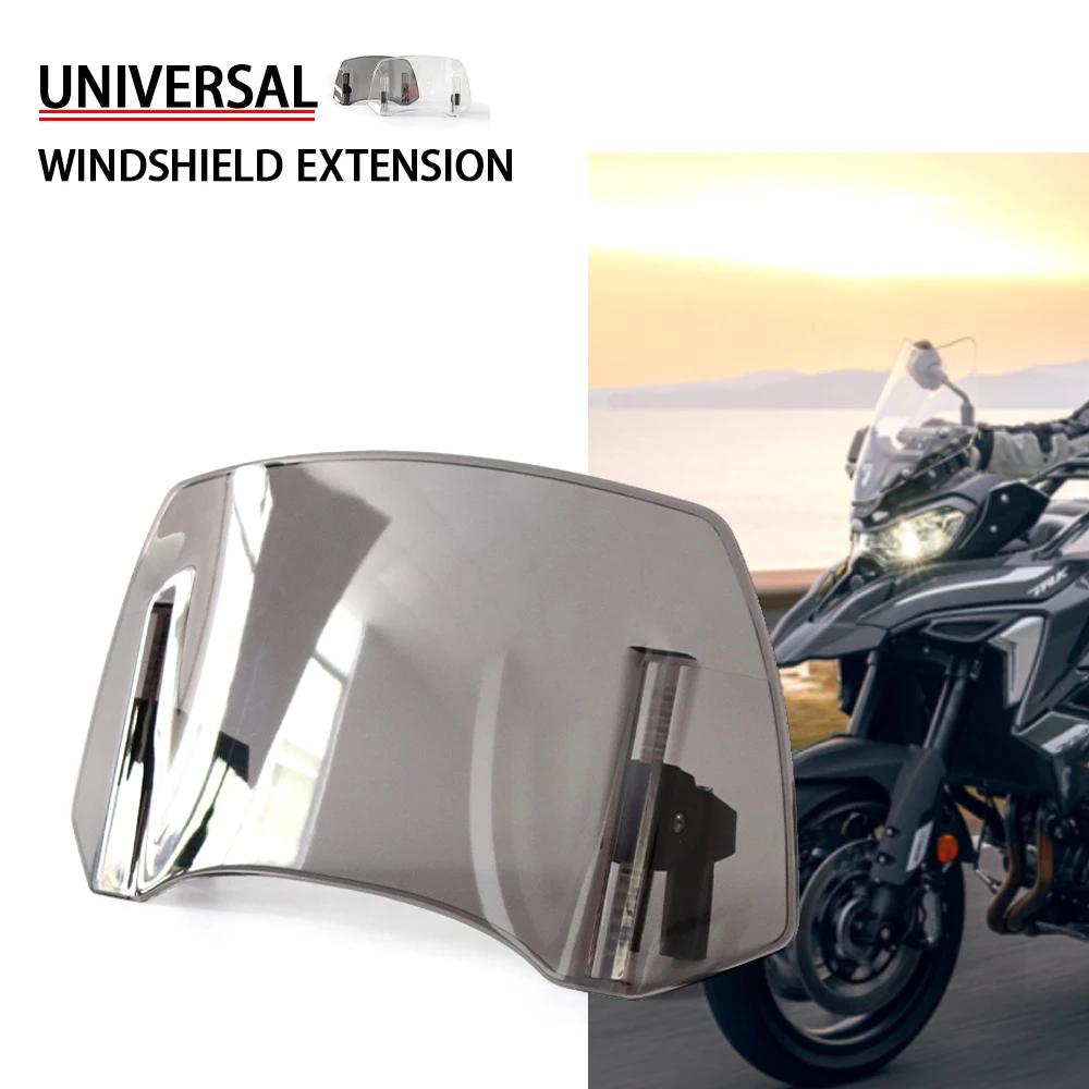 Extension universelle de pare-brise de moto, déflecteur de becquet réglable pour Benelli TRK 502 TRK