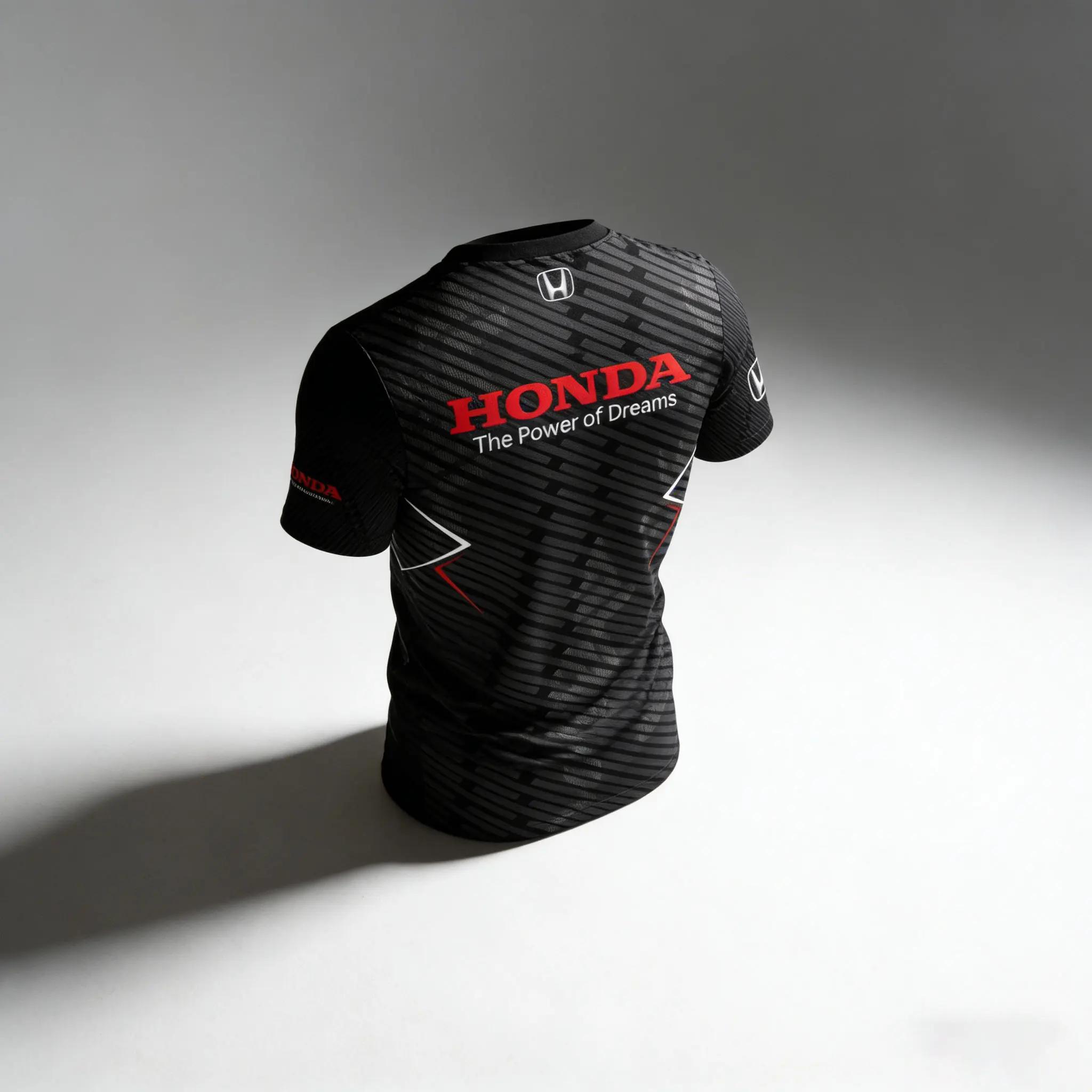 T-shirt de course HONDA, équipe de course Honda, T-shirt environnant, sport, Fitness, activités de p