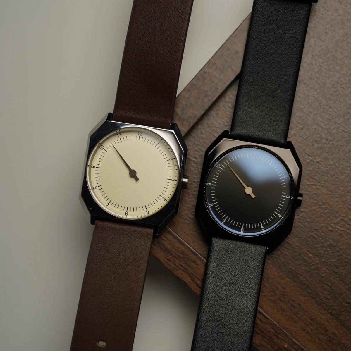 SKU – montre rétro à un pointeur pour hommes, montre à Quartz carrée de Style Vintage, Design Unique