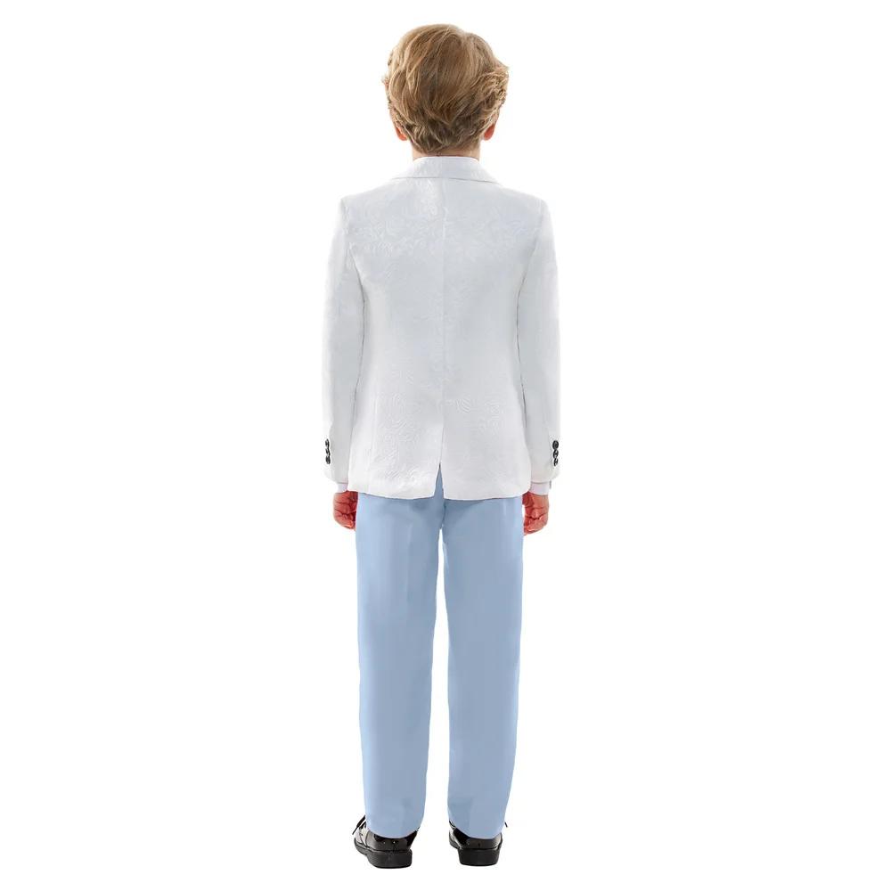 Ensemble de costume Paisley pour garçons de 3 à 14 ans, expédition 24 heures sur 24, costumes formel