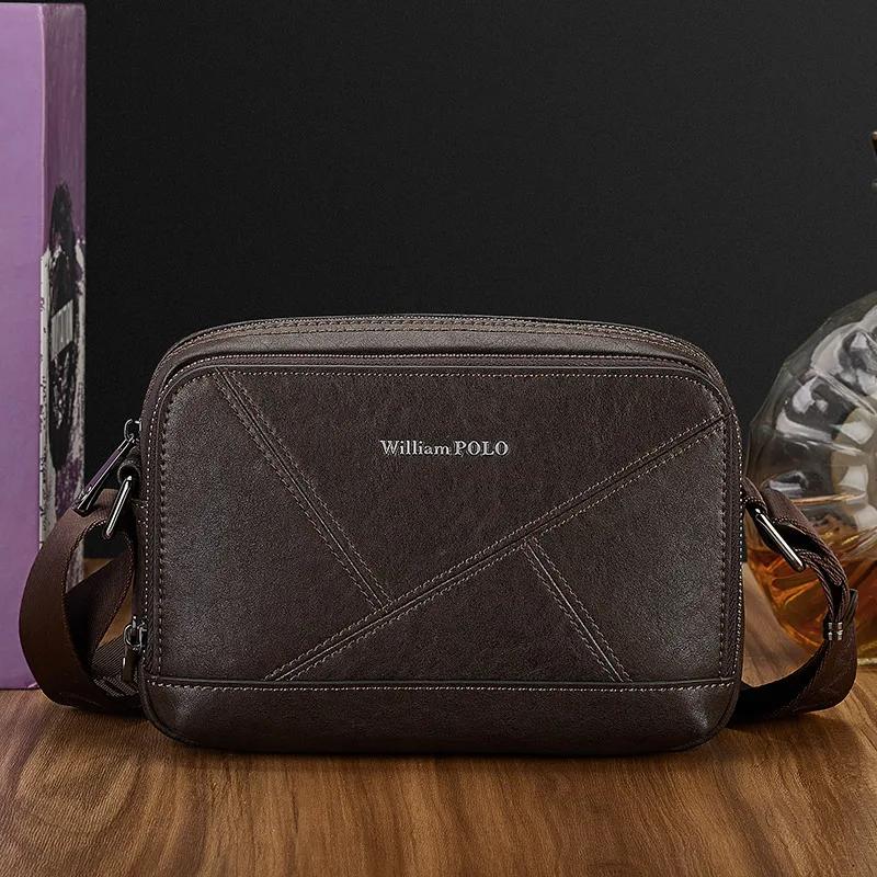 Sac à bandoulière décontracté pour hommes, petit sac à dos personnalisé, sac fourre-tout multifoncti