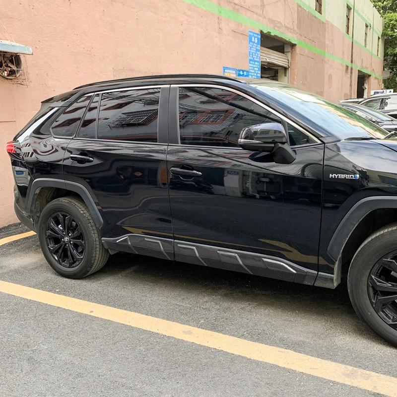 Pour Toyota RAV4 2019 2020 2021 2022 2023 : Kit de modification et de protection des plaques décorat
