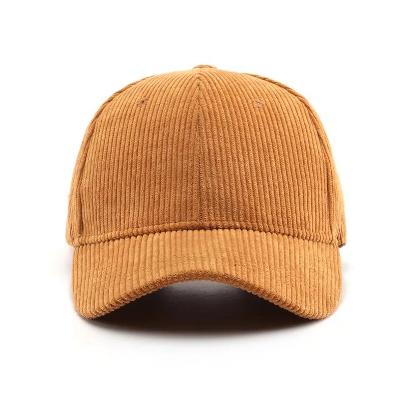 Casquette de Baseball en velours côtelé pour femmes et hommes, nouveau chapeau de soleil en coton de