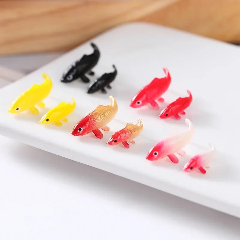Mini modèle Miniature de poisson, poisson, carpe, Animal de Simulation, jouets pour enfants, bricola