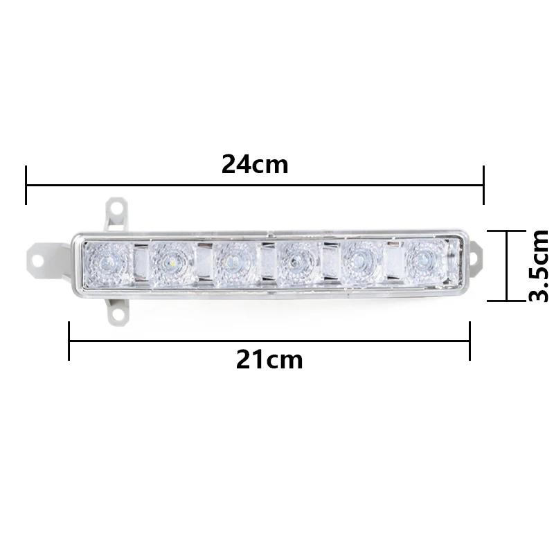 Feux de jour DRL 6LED pour voiture, lampe pour cristaux en C1 2006-2017, cristaux en C3 2015-2019 96