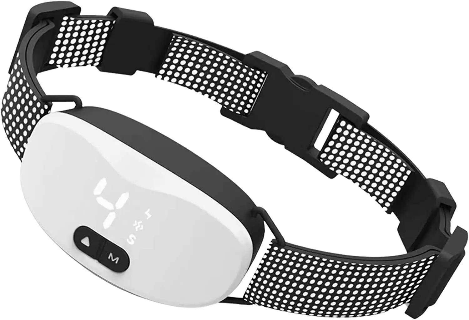 Collier Anti-aboiement pour chien, choc électrique, son de Vibration avec LED pour petits et grands 