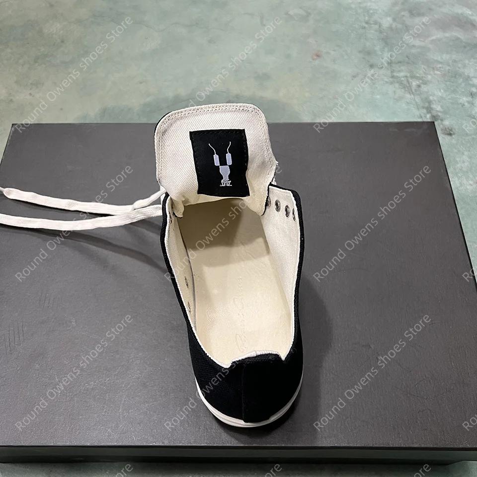 Chaussures décontractées hommes toile basse qualité Ro à lacets semelle épaisse respirant luxe conce