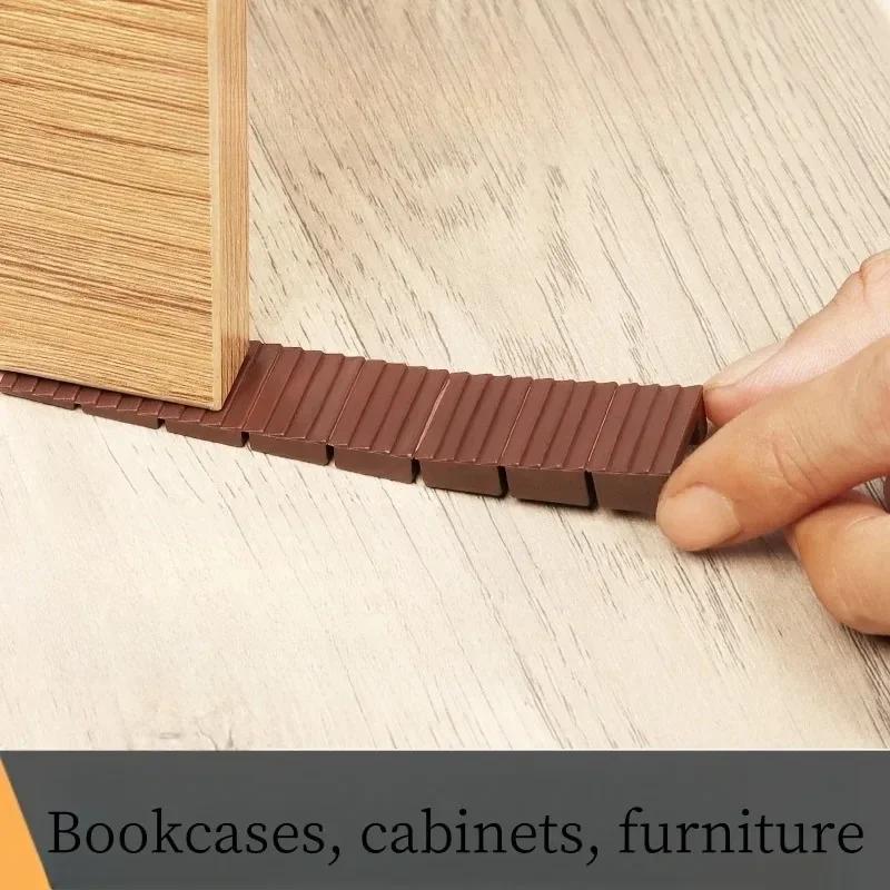 Cales de nivellement en plastique flexibles, 20/10 pièces, cales de Table, niveleurs de meubles Prem