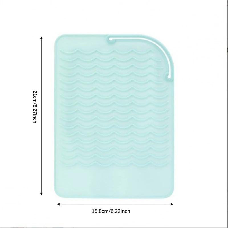Polymères isolants multifonctions pour fer à lisser et bigoudi, coussin de degré de chaleur en silic