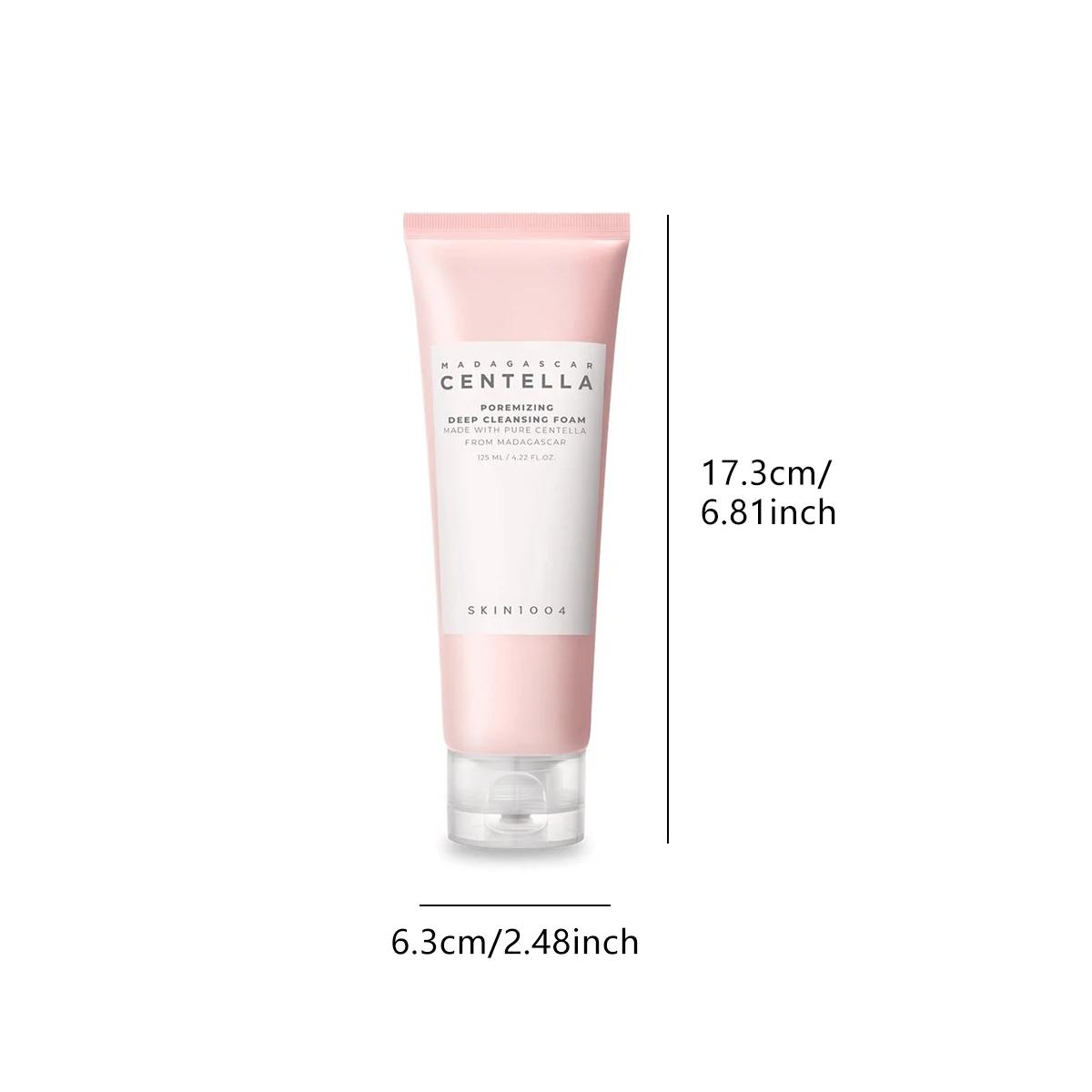 SKIN1004 Madagascar Centella Poremizing Deep Cleansing Foam 125ml, Mousse nettoyante riche et abonda