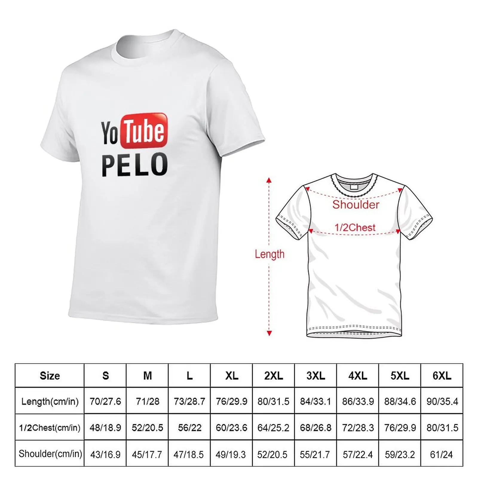 T-Shirt surdimensionné-t-shirts t Pelo anime chemises Yo Tube Design drôle Latino homme pour anime