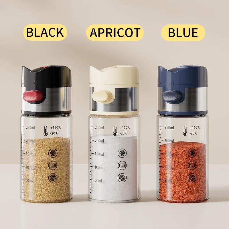 Distributeur de salière de dosage 0.5g, Type presse, bouteille d'assaisonnement pour sucre, épices, 