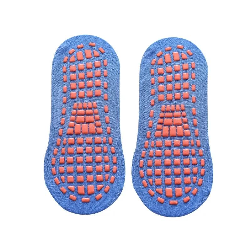 Chaussettes antidérapantes pour enfants et adultes, Trampoline Parent-enfant, chaussettes en coton é