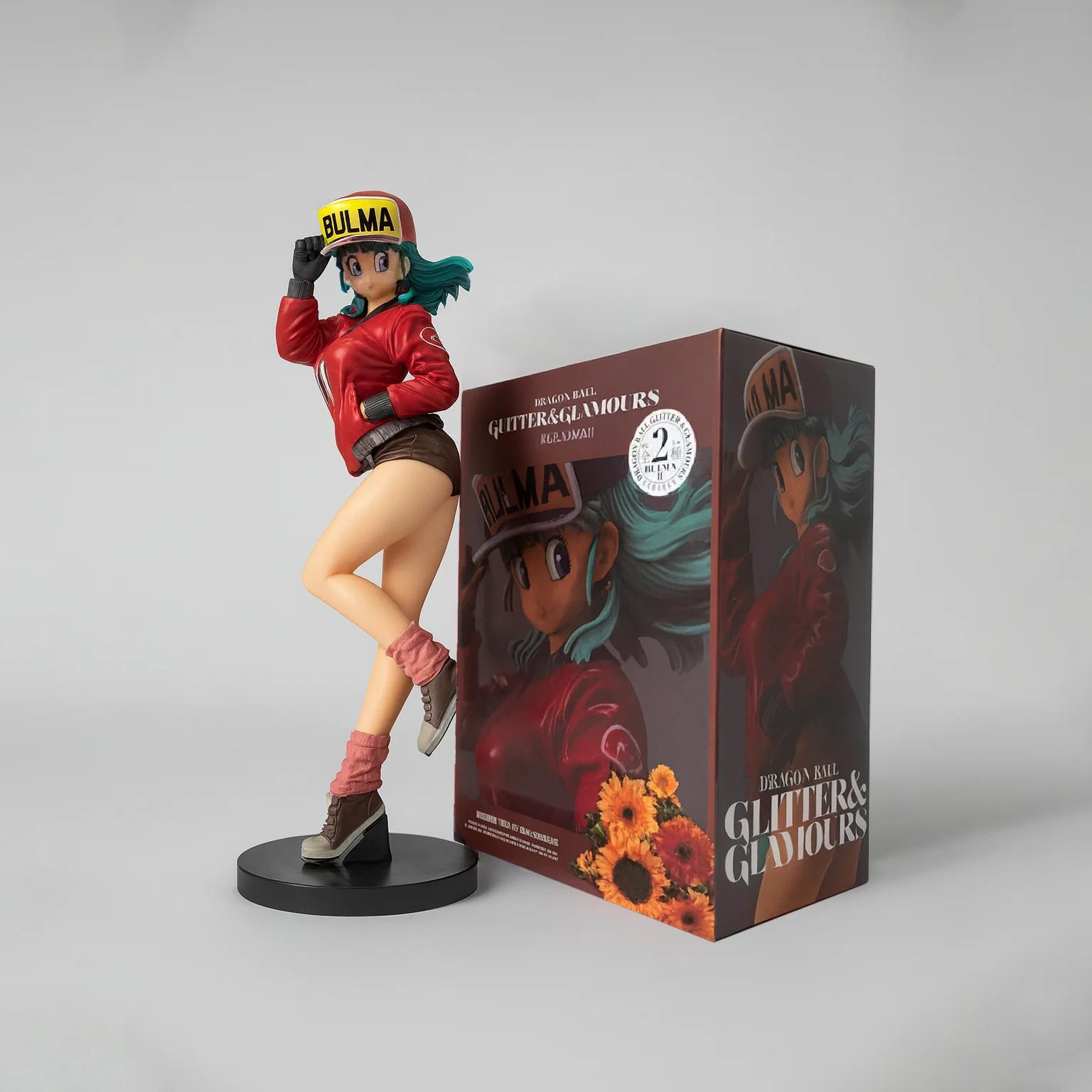 7.87 pouces/26 cm Figure d'anime Dragon Ball Z Bulma figurines d'action Pvc Statue modèle Collection