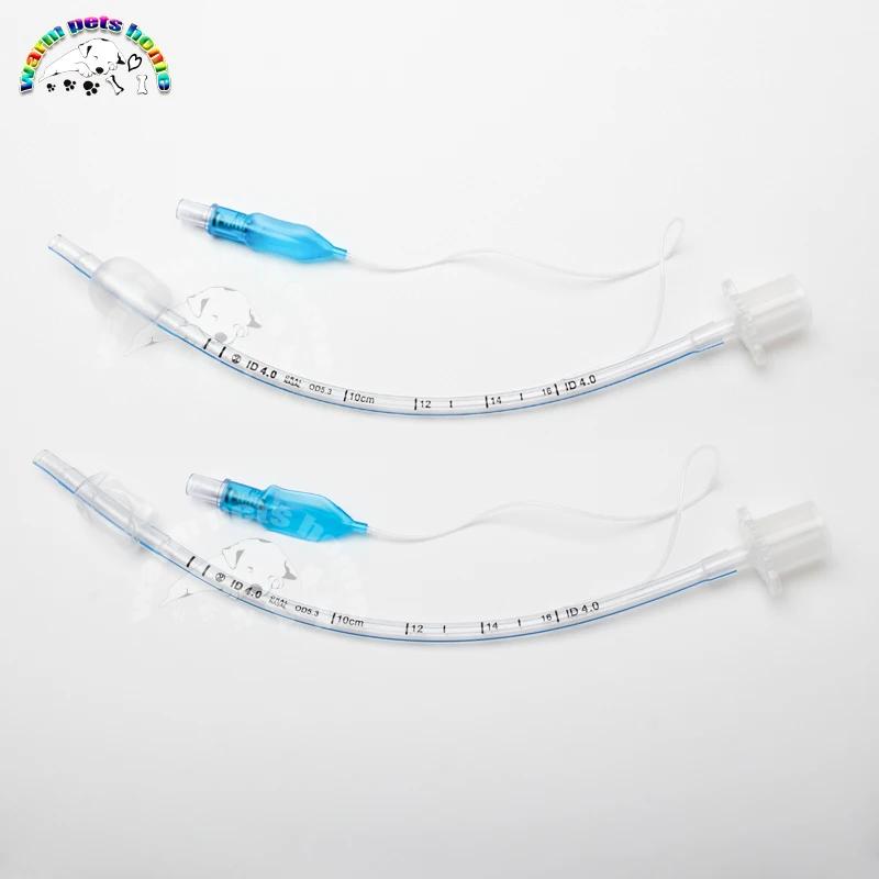 Tube endotrachéal avec manchette ID 2.0-10mm Tube trachéal stérilisé pour consommables médicaux vété
