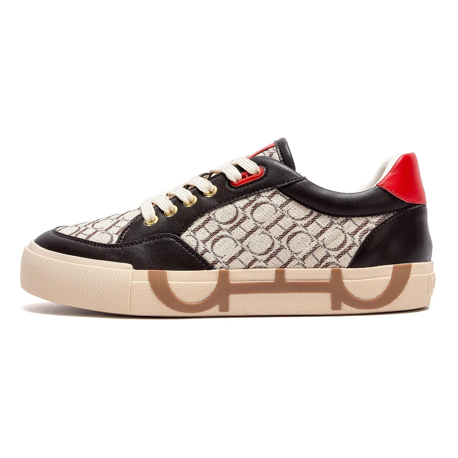 C-H femme chaussures de marche nouveau Design d'épissure chaussures décontractées Correction du sque