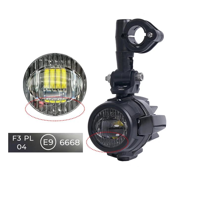Feux antibrouillard LED pour motos E9 Mark, pour BMW R1250GS ADV F800GS R 1250 GS LC Yamaha MT07 MT0