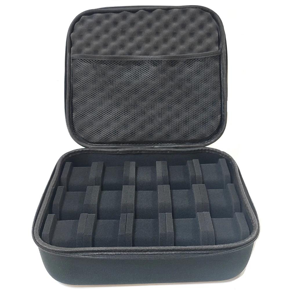 Boîte à montres portable en EVA, étui de rangement coloré pour montres, organisateur de sécurité en 