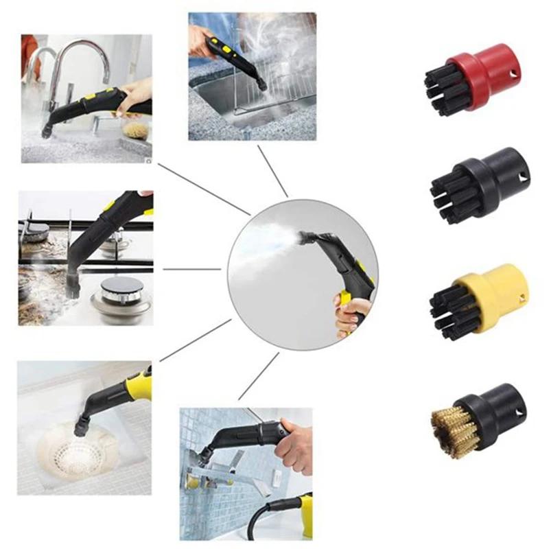 Tête de brosse pour nettoyeur à vapeur Karcher, remplacement, accessoires, buse de fenêtre, brosse r