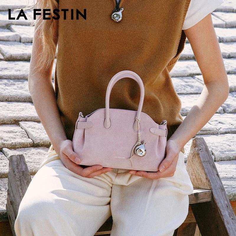 LA FESTIN marque originale sac pour femme 2025 nouveau sac en daim sac à main de luxe design sac Bos