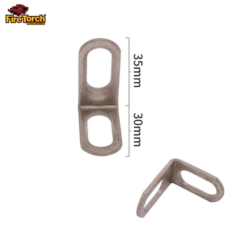Support universel de tuyau d'échappement de moto en acier inoxydable, 1 pièce, pince de montage fixe