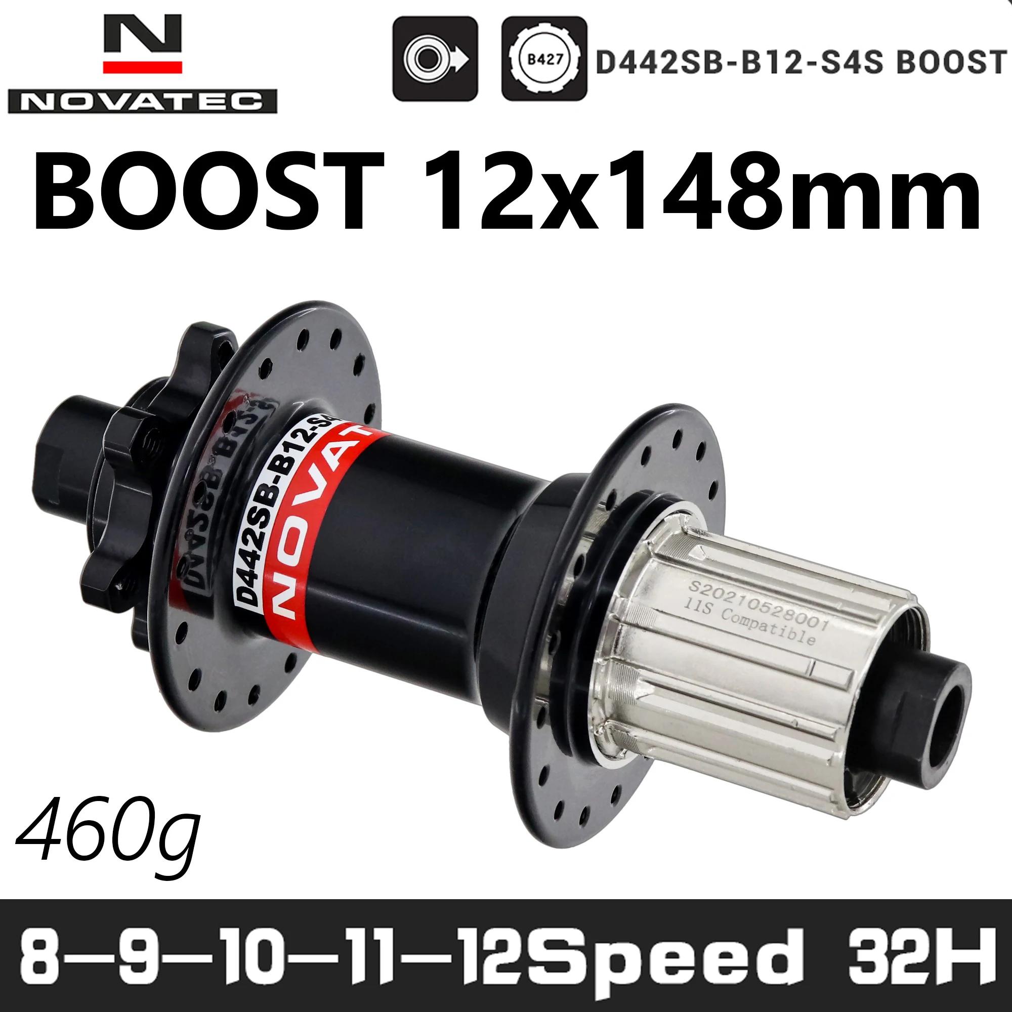 Novatec D442SB-B12 Boost 148mm x 12mm axe traversant 142x12mm 32 trous 6 boulons arrière XD Micro mo