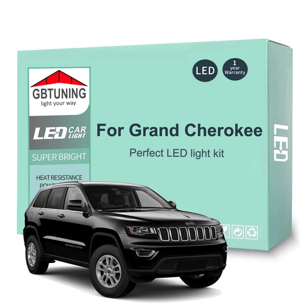 Kit d'ampoules d'intérieur LED pour Jeep Grand Cherokee, pour Jeep Grand Cherokee ZJ WJ WK WK2 1993-
