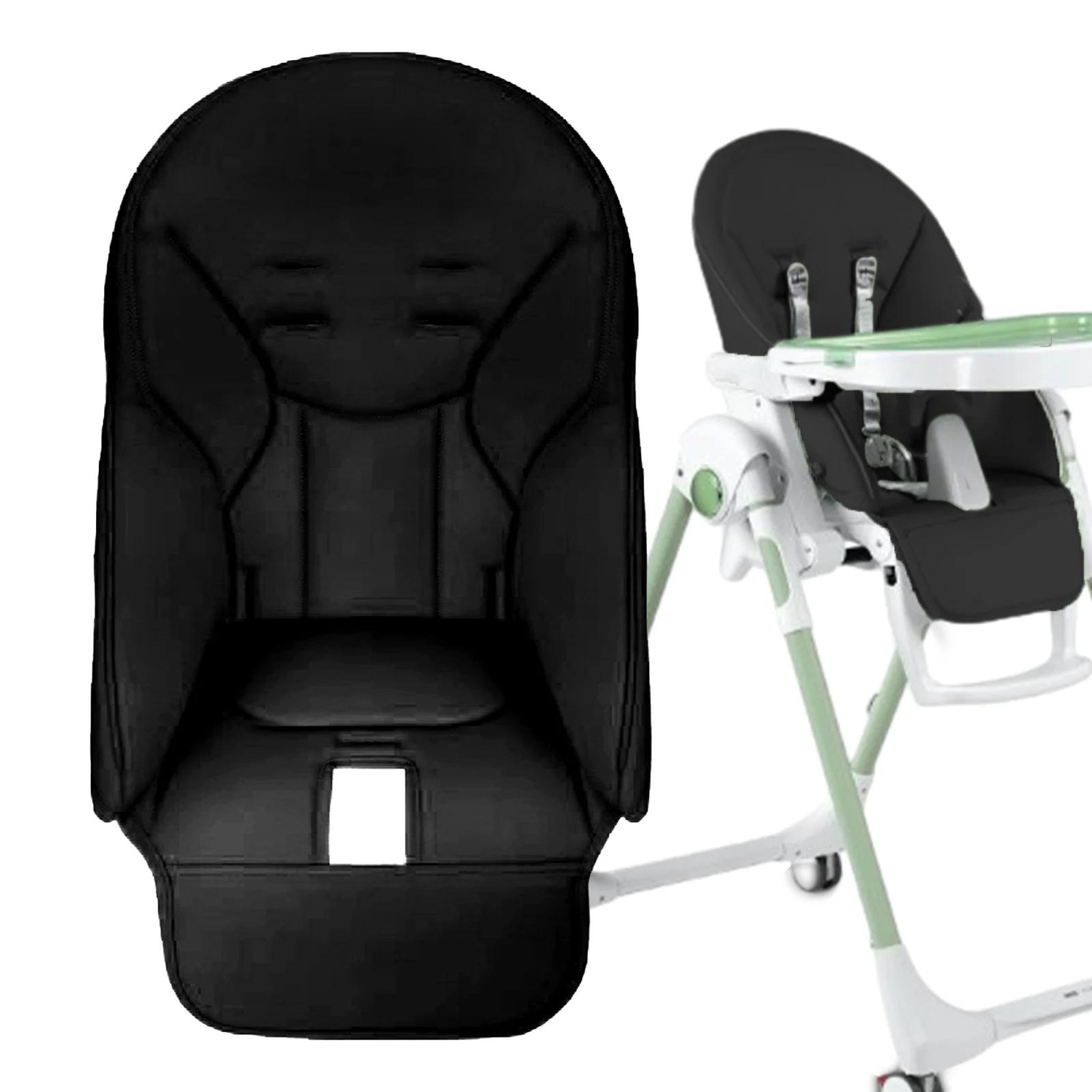 Housse de chaise de salle à manger Portable en cuir PU pour bébé, housse de siège multifonctionnelle