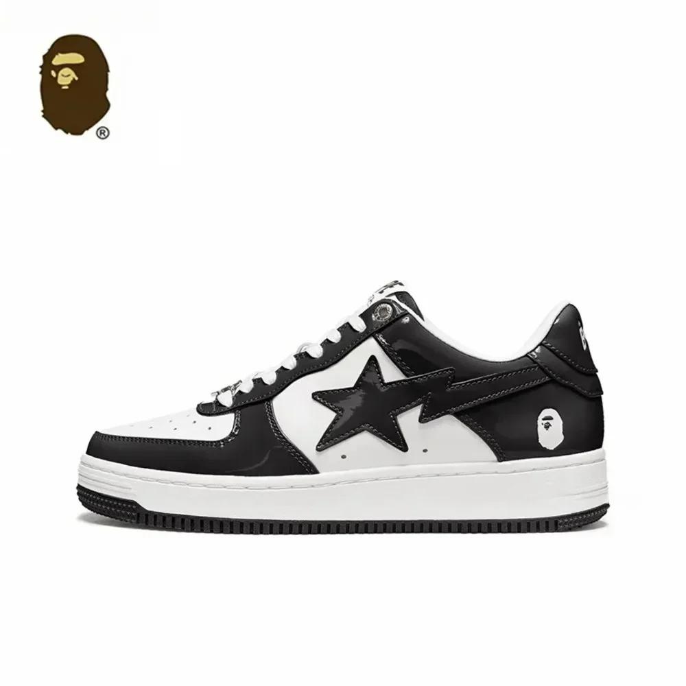 Nouvelles chaussures de skate BAPESTA pour hommes et femmes, chaussures décontractées classiques BAP