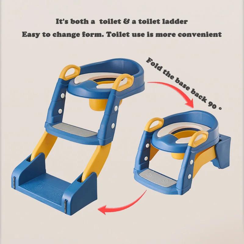 Nouveau siège de toilette Portable amélioré pliable Pot pour enfants siège d'entraînement de Pot esc