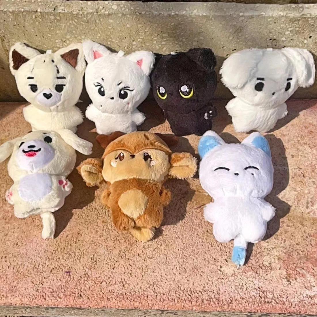 Kpop peluche JUNGWON HEESEUNG JAY JAKE SUNGHOON jouets en peluche porte-clés Kawaii dessin animé pen