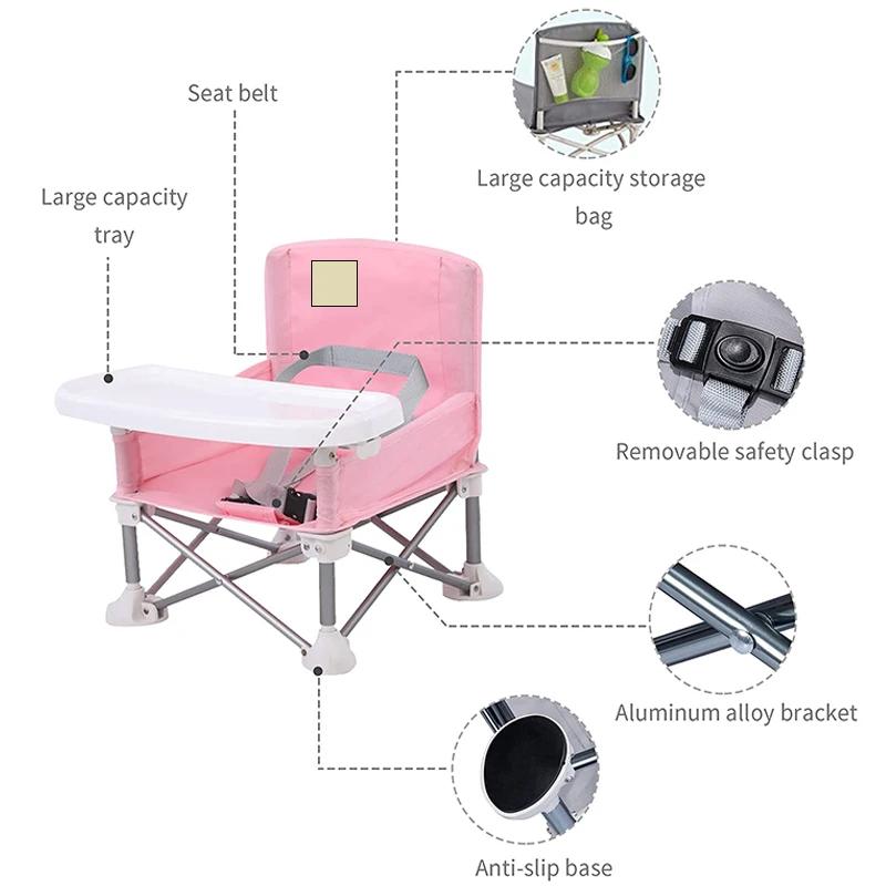 Fournitures de meubles pour bébé, siège rehausseur, chaise de salle à manger, Portable, pliable, voy