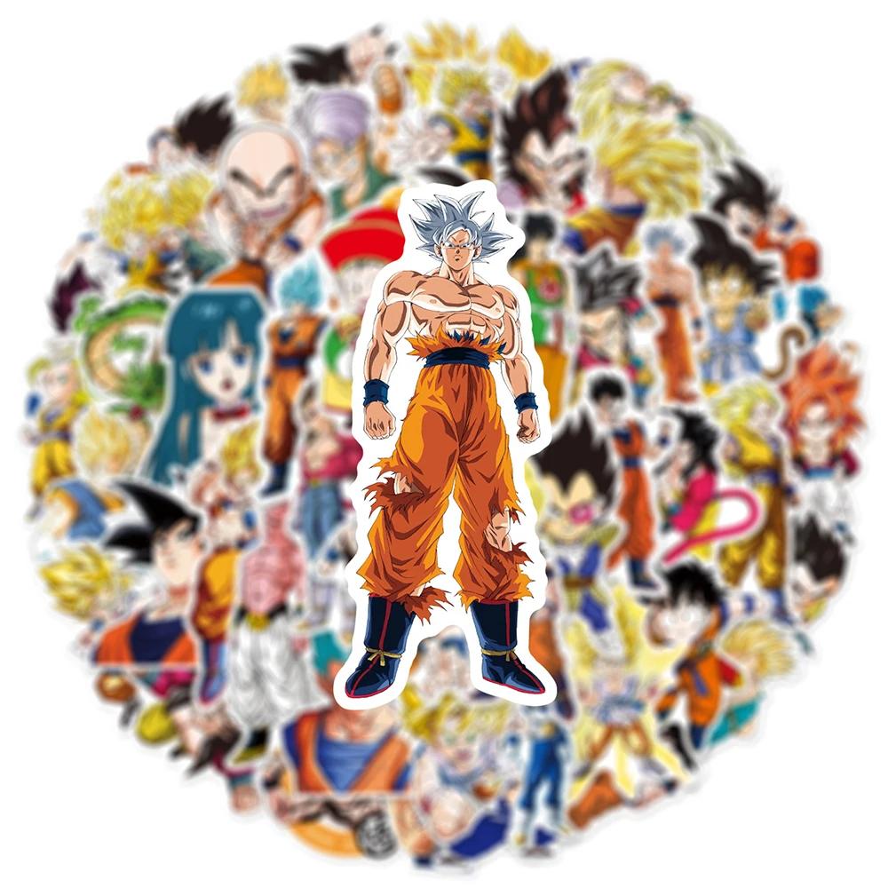 10/30/50pcs Classique Japon Anime Dragon Ball Autocollants Enfants Autocollants Jouet BRICOLAGE Ordi