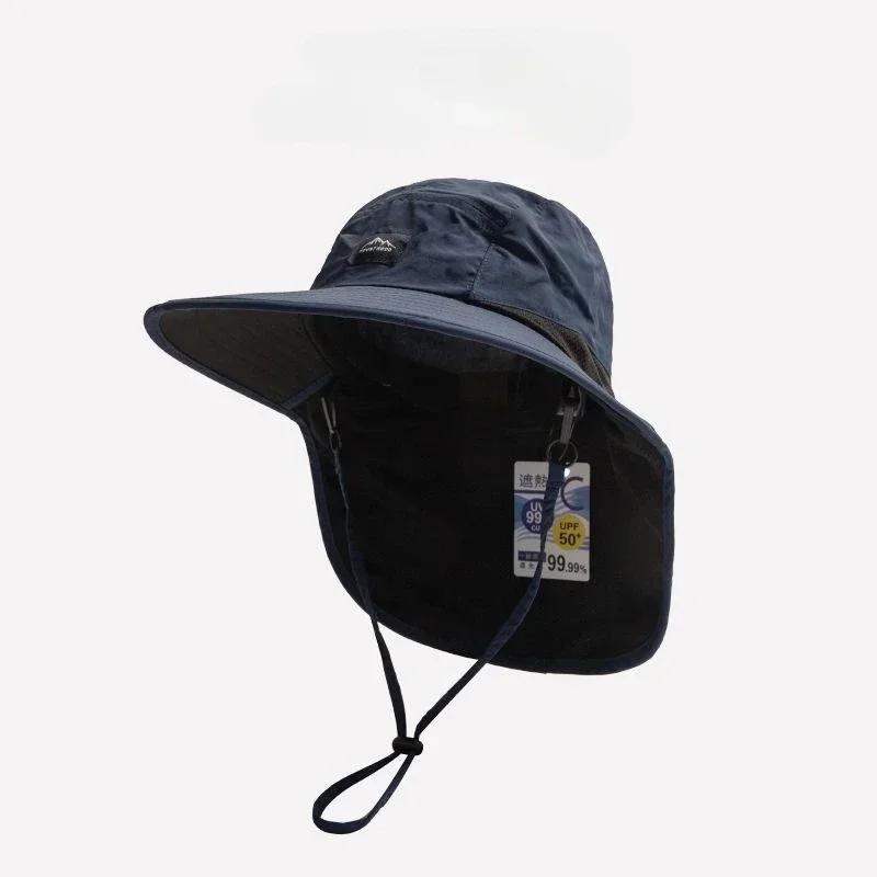 Casquettes Panama unisexes d'été à large bord, imperméables, à séchage rapide, visière d'extérieur, 