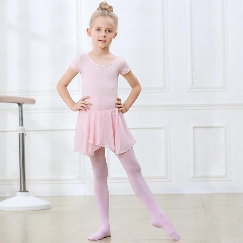 Collants de Ballet princesse pour bébés filles, collants de danse à haute élasticité avec trou, bas 