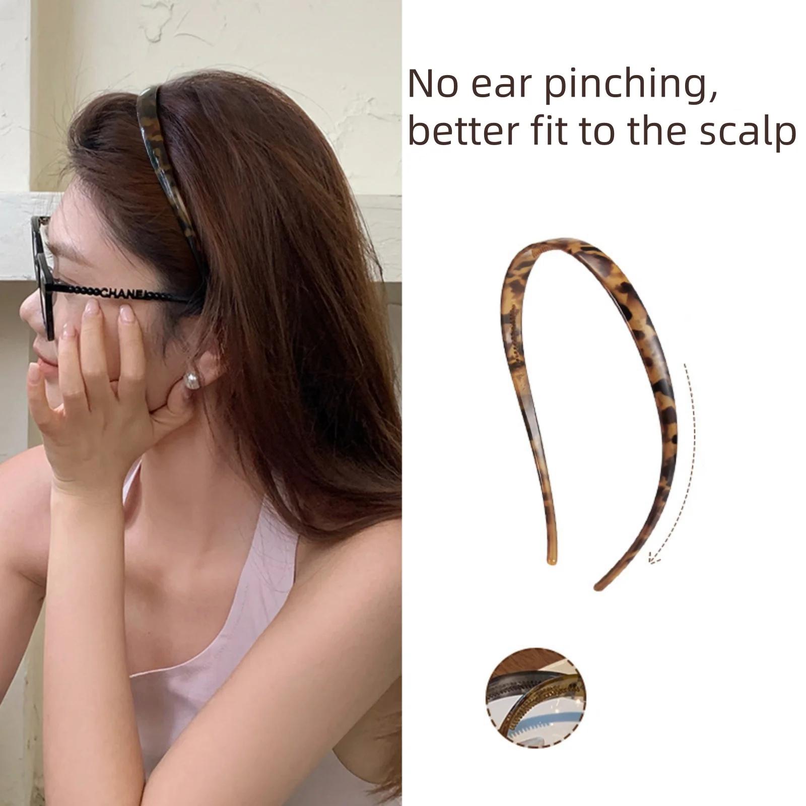 1 bandeau ergonomique en écaille de tortue, sans douleur aux oreilles, une meilleure coupe du cuir c