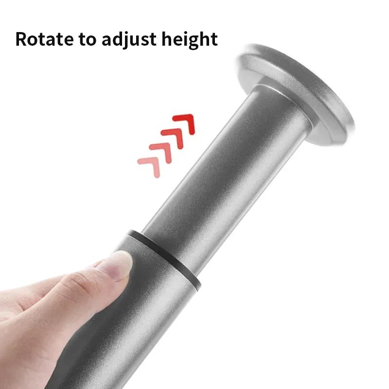 Colonnes de support de pieds de table télescopiques, hauteur réglable à rotation, utilisées pour les