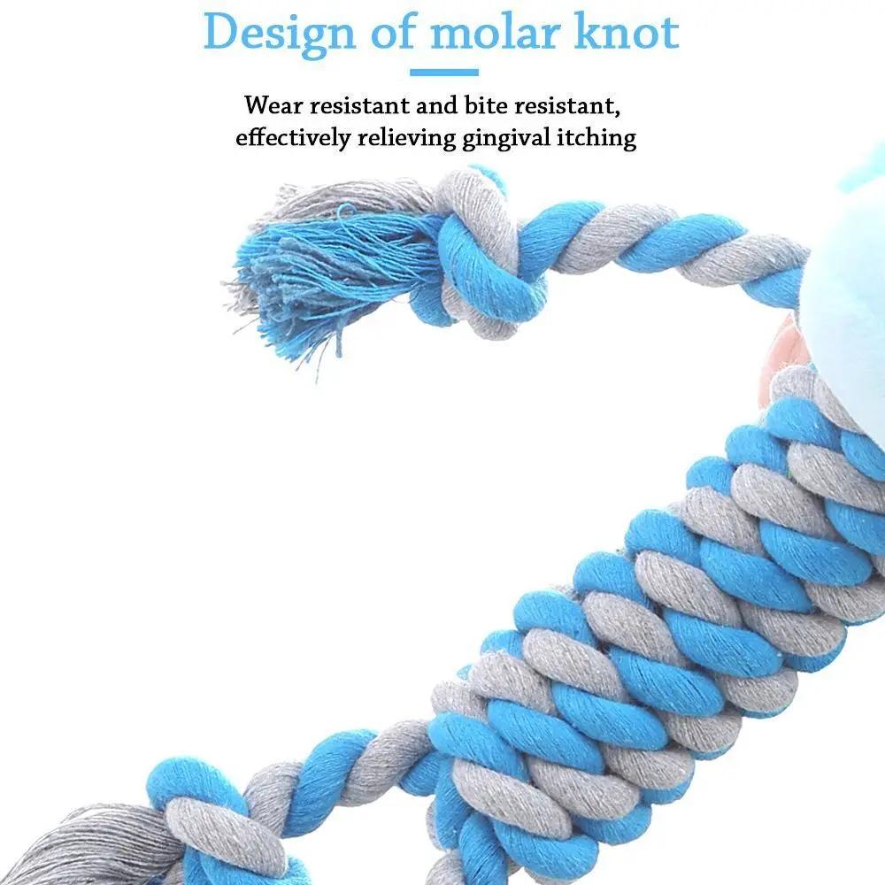 Jouet grinçant pour petits chiens de compagnie, peluche douce à mâcher, forme d'animal en peluche, U