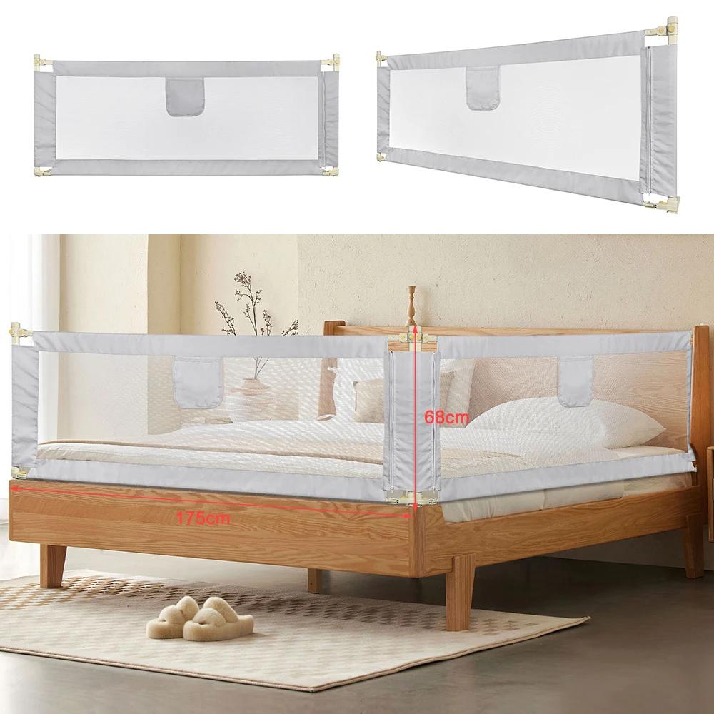 Barrière de lit pour enfants, 1 barrière de lit, 150 cm/180 cm/200 cm, barrière de lit portable pour